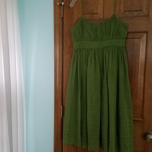 Jones New York Green Sun Dress